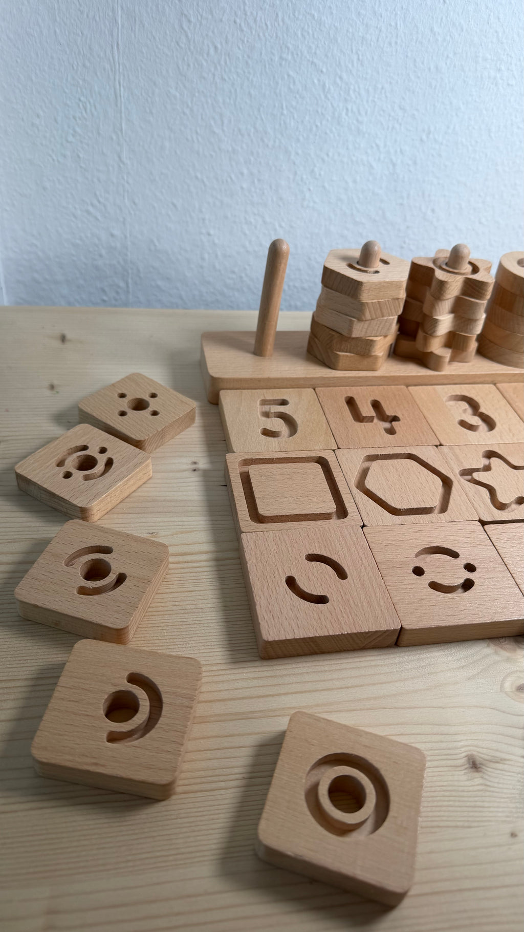 Formen fühlen, Zahlen begreifen – Sensorik-Set