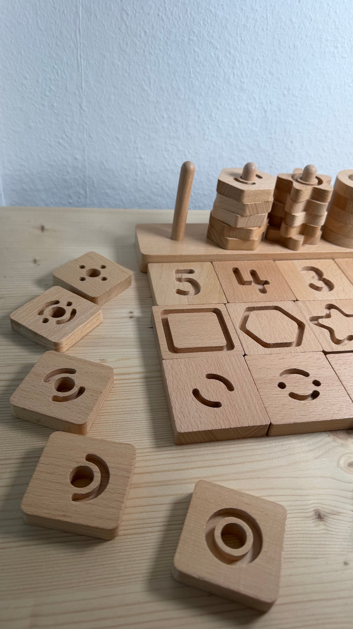 Formen fühlen, Zahlen begreifen – Sensorik-Set