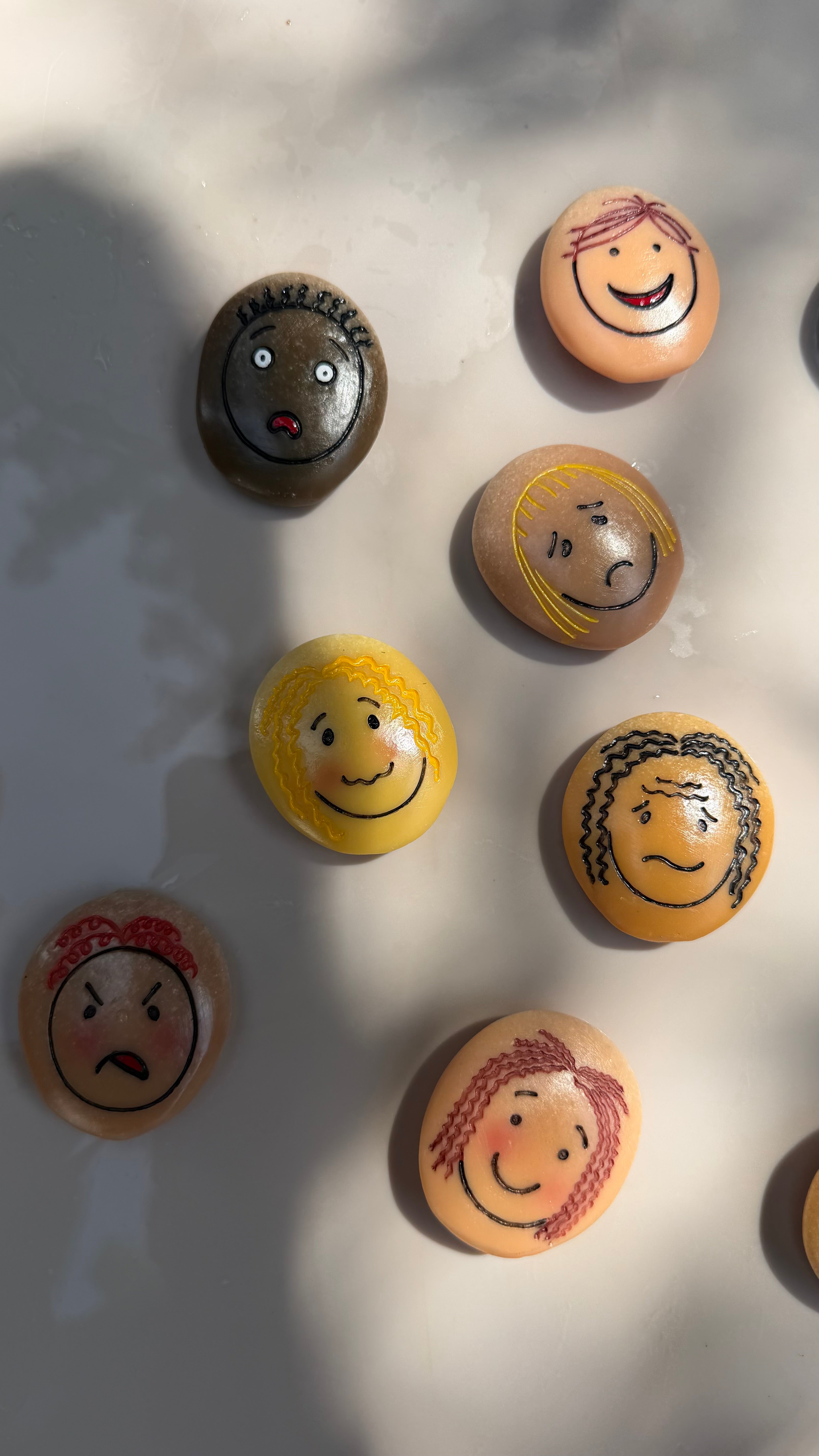 Emotionen-Set – 12 Sinnessteine