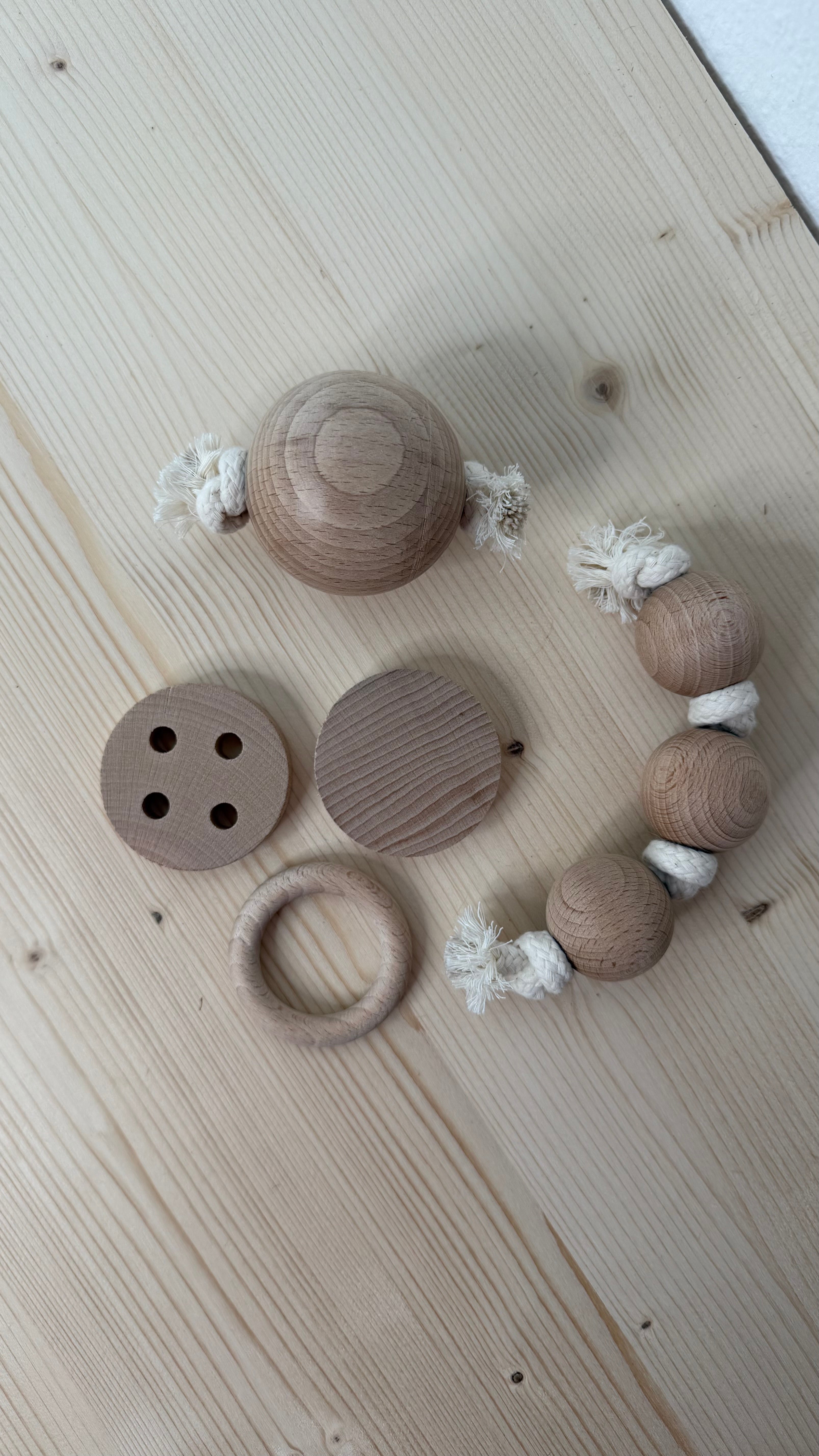 Mini Box – Erste Loose Parts für freies Spiel (6+ Monate)