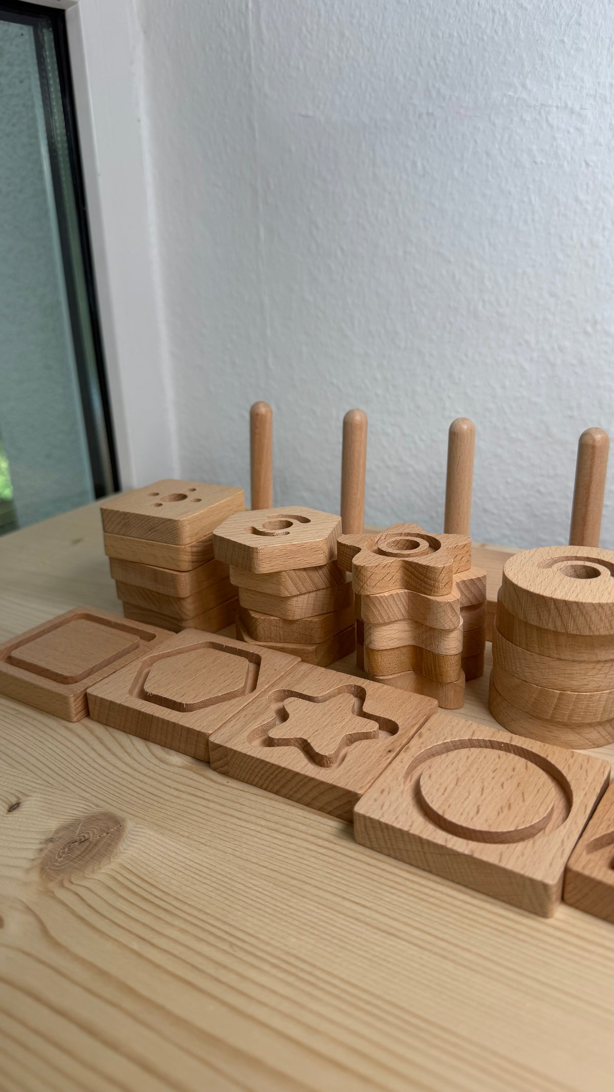 Formen fühlen, Zahlen begreifen – Sensorik-Set