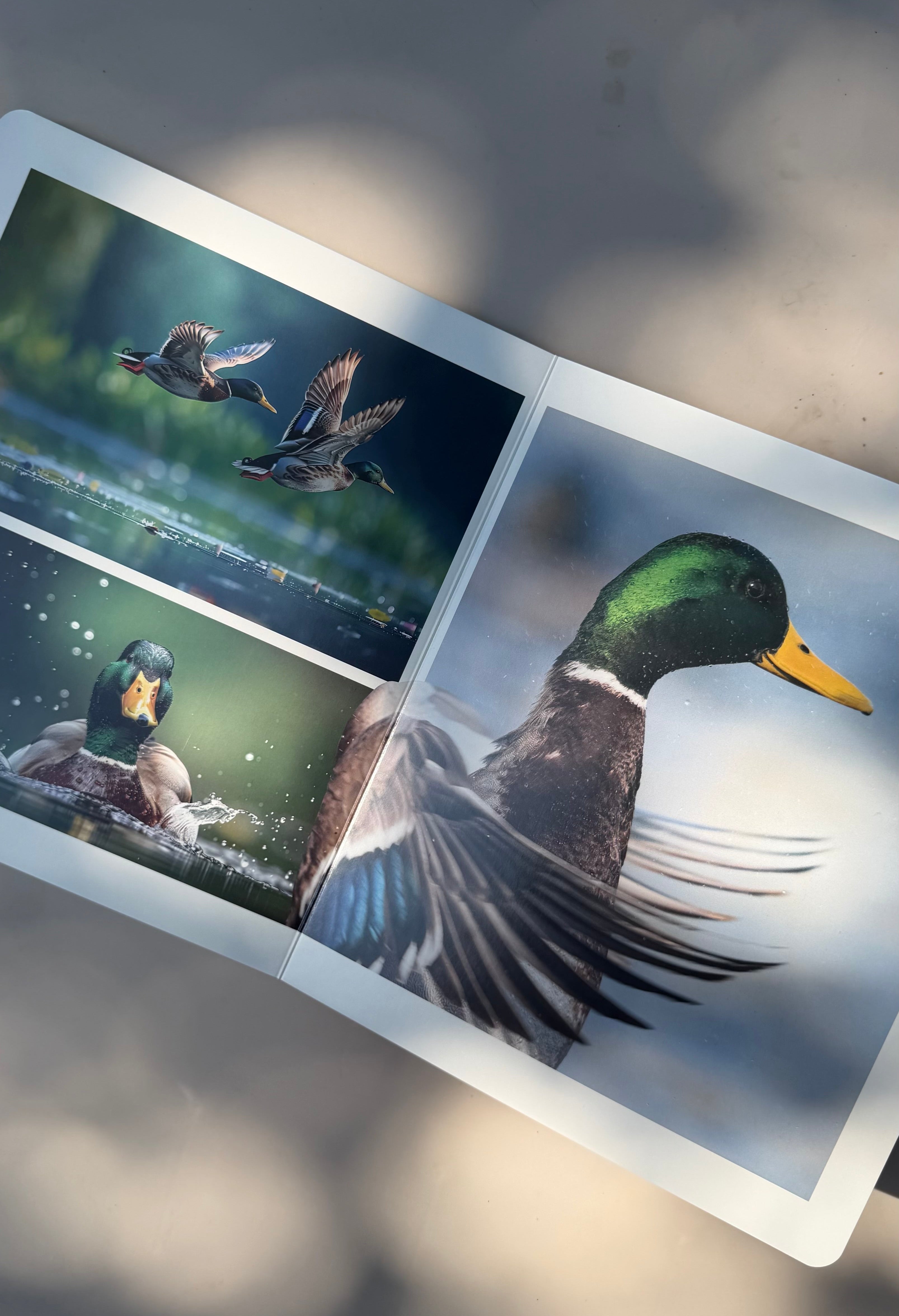 Vögel entdecken – wortloses Fotobuch