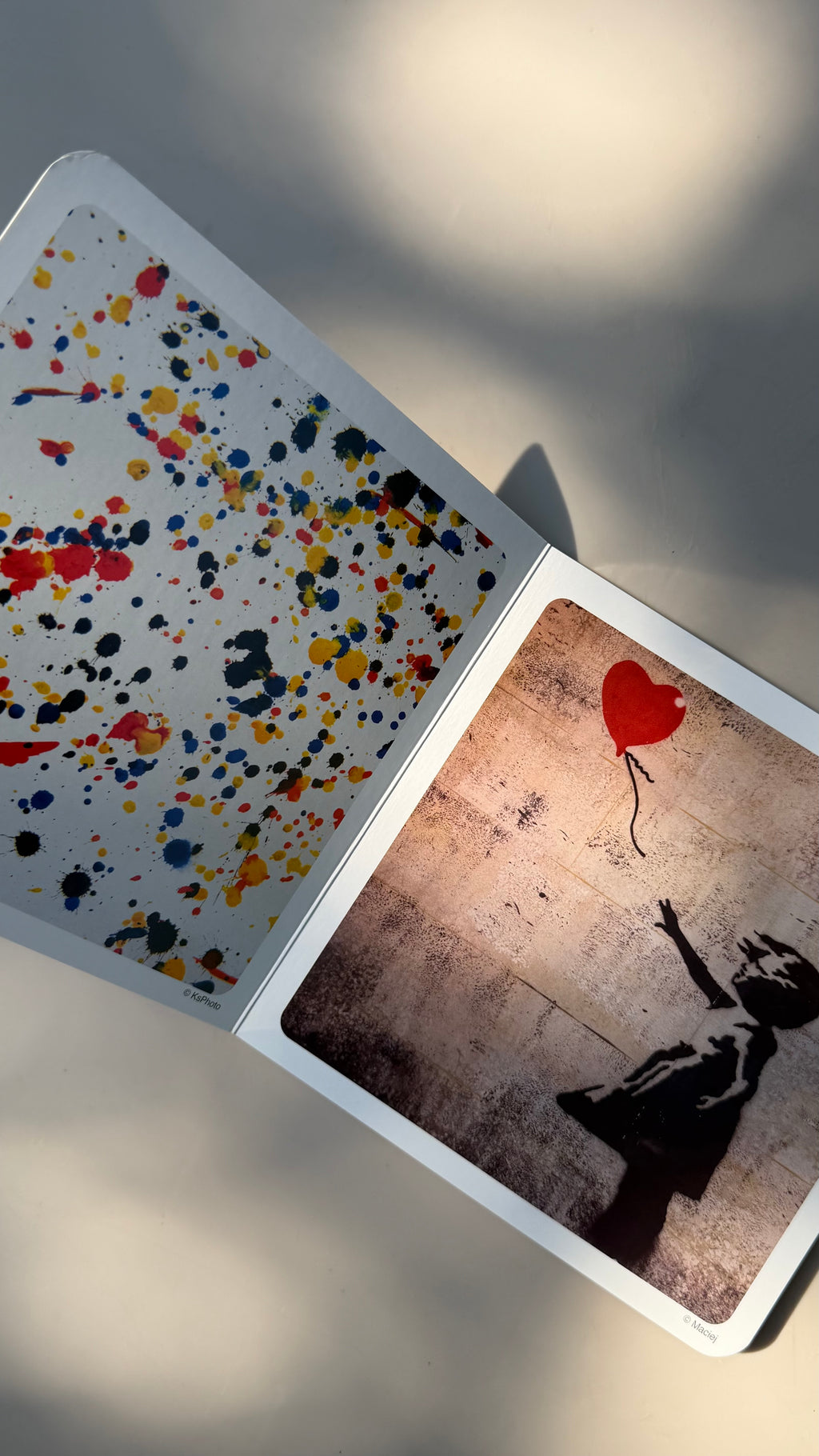 Kunst entdecken – wortloses Fotobuch