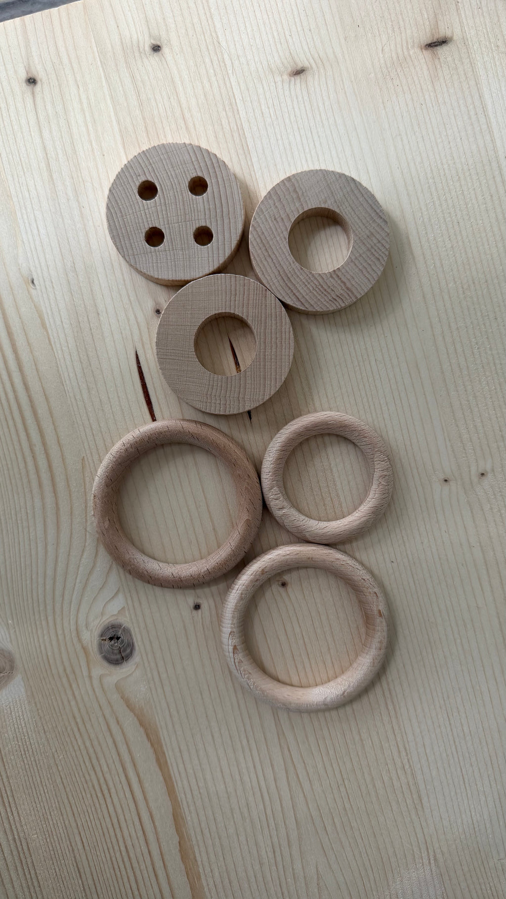 Greifen & entdecken von Anfang an Greifspiel aus Holz für Babys