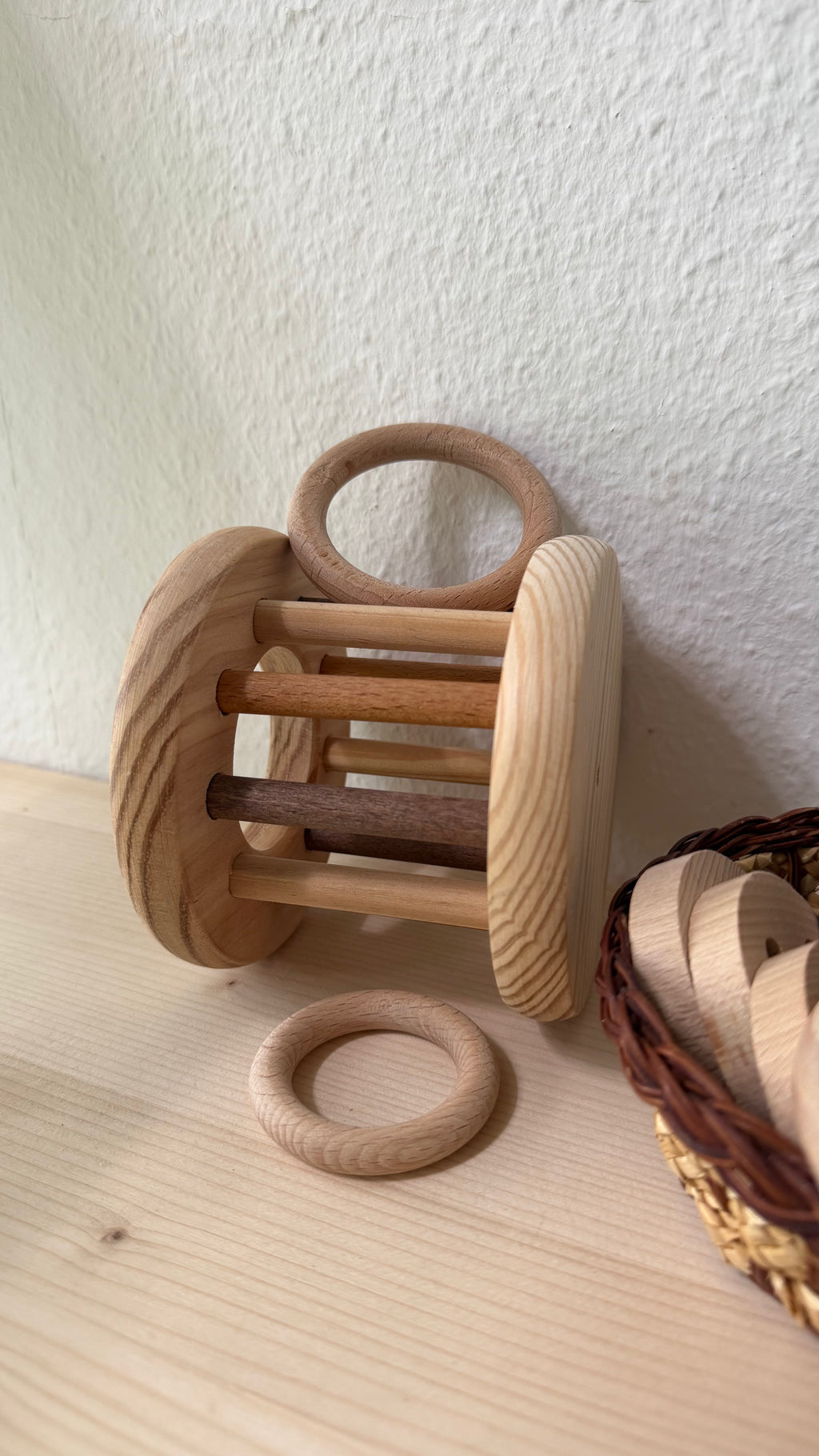Greifen & entdecken von Anfang an Greifspiel aus Holz für Babys